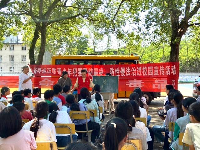 健康成长 与法同行——辰溪县红敏学校开展法治教育活动