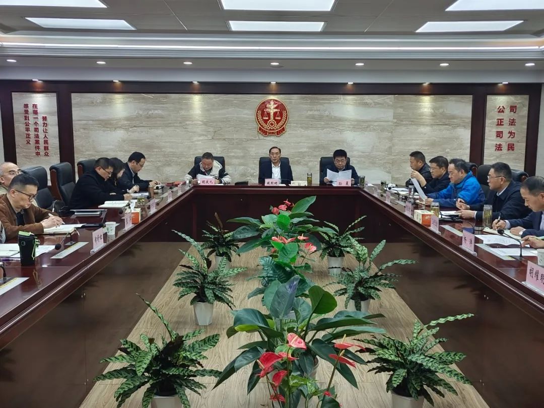 全市法院刑事案件线上单轨制办理案由拓展工作调度会召开